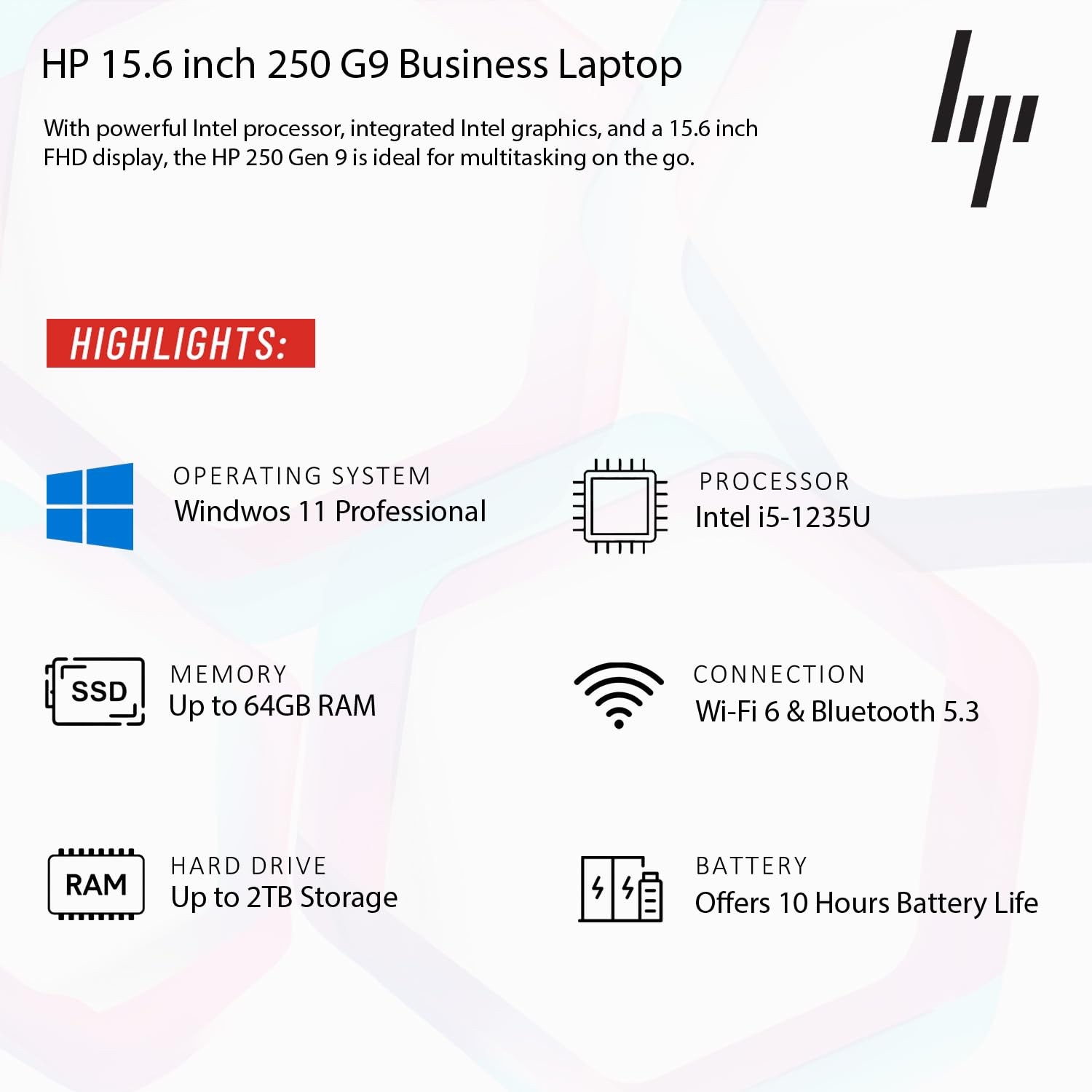 Amazon.com: HP New Business Laptop with Microsoft Office, Intel